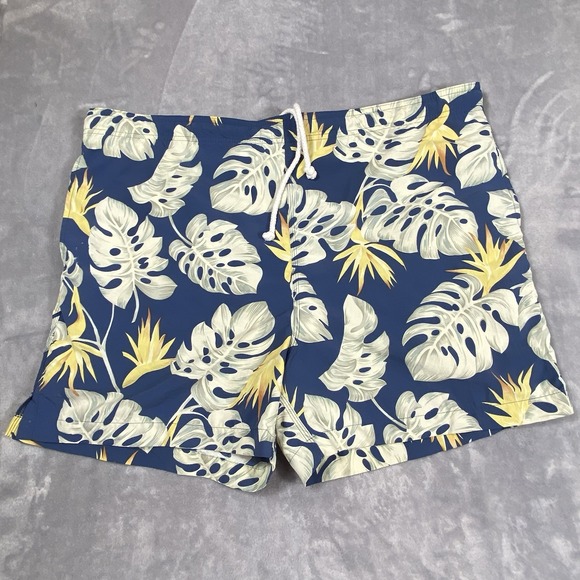 Tommy Bahama Other - Tommy Bahama Relax Swim Trunks Mens Large Blue Tropical Mesh Lined Board Shorts‎